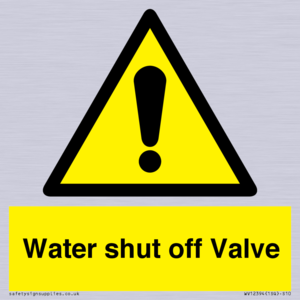Water shut off Valve